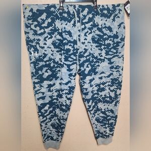 Under Armour Men's Rival Fleece Jogger Green Camo Size 5XLT